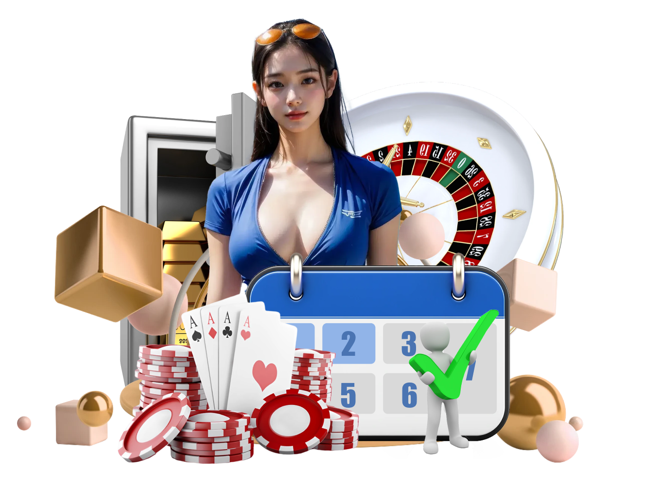 Live dealer in official Olympic Games attire at mpire88